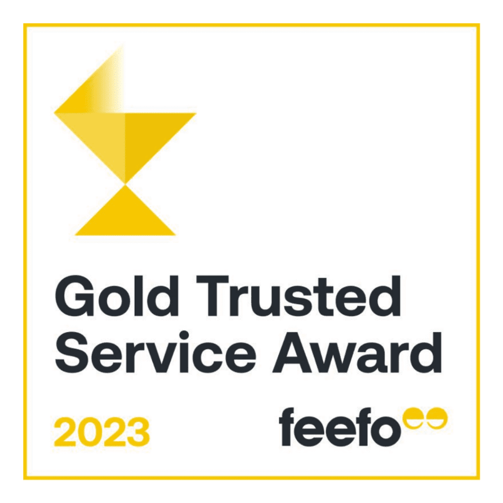 feefo gold trusted 2023