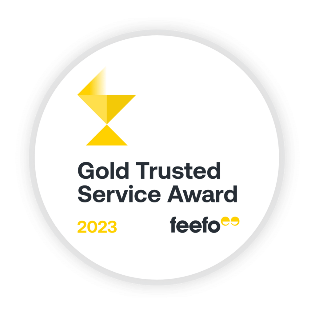 Gold Trusted Service Award 2023