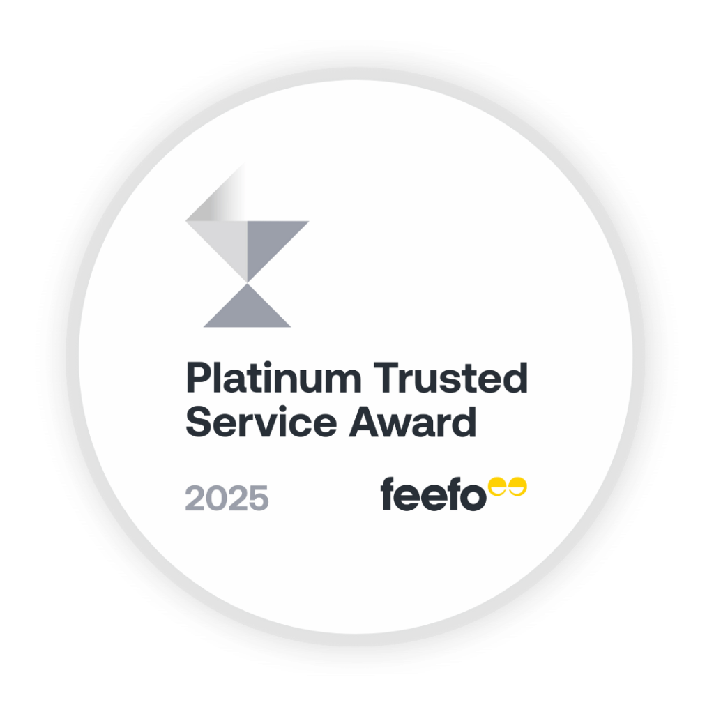 Platinum Trusted Service Award 2025